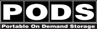 PODS PORTABLE ON DEMAND STORAGE