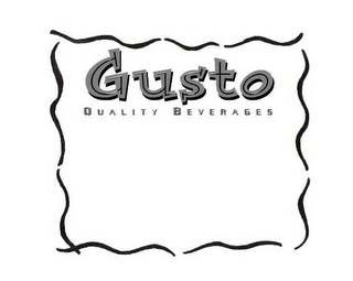 GUSTO QUALITY BEVERAGES