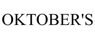 OKTOBER'S