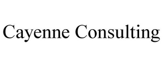 CAYENNE CONSULTING