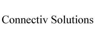 CONNECTIV SOLUTIONS