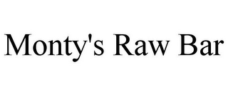 MONTY'S RAW BAR