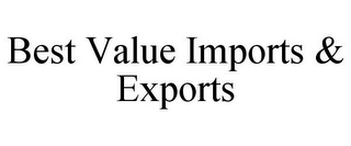 BEST VALUE IMPORTS & EXPORTS