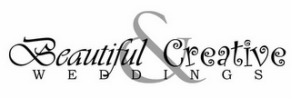 BEAUTIFUL & CREATIVE WEDDINGS
