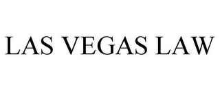 LAS VEGAS LAW