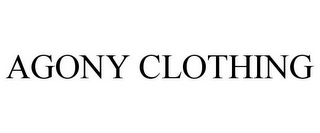 AGONY CLOTHING