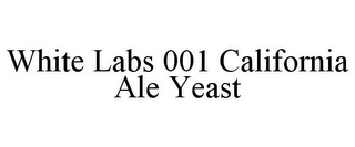 WHITE LABS 001 CALIFORNIA ALE YEAST