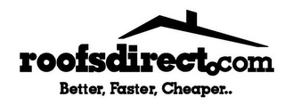 ROOFSDIRECT.COM BETTER, FASTER, CHEAPER..