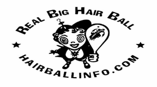 REAL BIG HAIR BALL LONDON CALLING HAIRBALLINFO.COM
