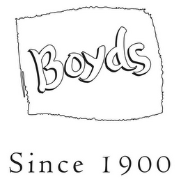 BOYDS SINCE 1900