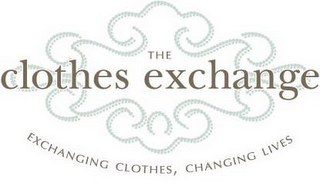 THE CLOTHES EXCHANGE EXCHANGING CLOTHES, CHANGING LIVES