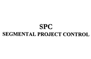 SPC SEGMENTAL PROJECT CONTROL