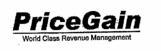 PRICEGAIN WORLD CLASS REVENUE MANAGEMENT