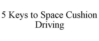 5 KEYS TO SPACE CUSHION DRIVING