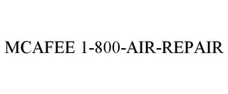 MCAFEE 1-800-AIR-REPAIR