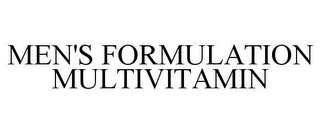MEN'S FORMULATION MULTIVITAMIN