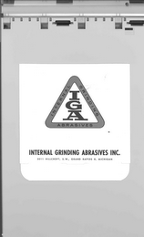 IGA INTERNAL GRINDING ABRASIVES