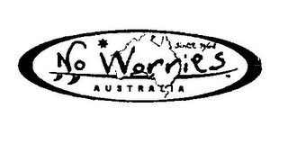 SINCE 1968 NO WORRIES AUSTRALIA