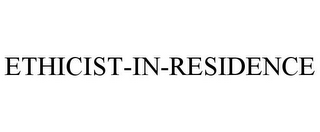 ETHICIST-IN-RESIDENCE