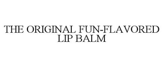 THE ORIGINAL FUN-FLAVORED LIP BALM