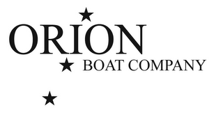 ORION BOAT COMPANY