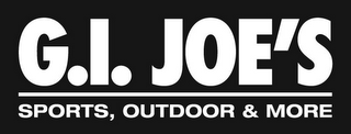 G.I. JOE'S SPORTS, OUTDOOR & MORE