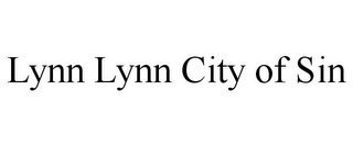 LYNN LYNN CITY OF SIN