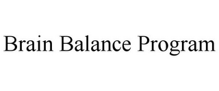 BRAIN BALANCE PROGRAM