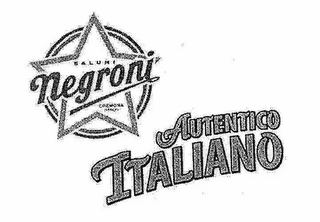 NEGRONI SALUMI CREMONA (ITALY) AUTENTICO ITALIANO