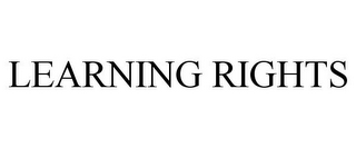 LEARNING RIGHTS