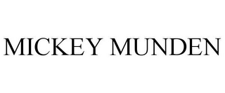 MICKEY MUNDEN