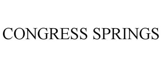 CONGRESS SPRINGS