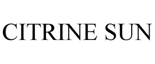 CITRINE SUN