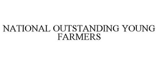 NATIONAL OUTSTANDING YOUNG FARMERS