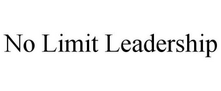 NO LIMIT LEADERSHIP