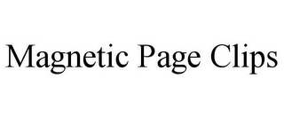 MAGNETIC PAGE CLIPS