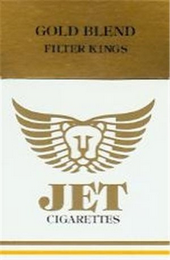 JET CIGARETTES GOLD BLEND FILTER KINGS