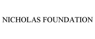 NICHOLAS FOUNDATION