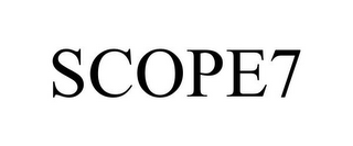 SCOPE7