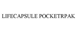 LIFECAPSULE POCKETRPAK