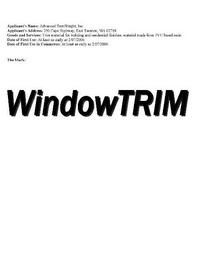 WINDOWTRIM