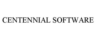 CENTENNIAL SOFTWARE