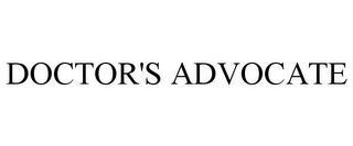 DOCTOR'S ADVOCATE