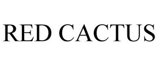 RED CACTUS
