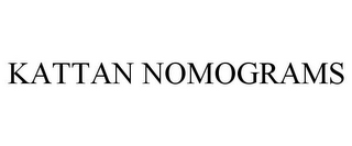 KATTAN NOMOGRAMS