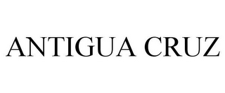 ANTIGUA CRUZ