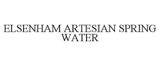 ELSENHAM ARTESIAN SPRING WATER