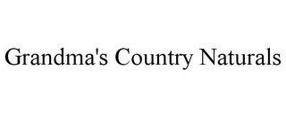 GRANDMA'S COUNTRY NATURALS