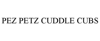 PEZ PETZ CUDDLE CUBS