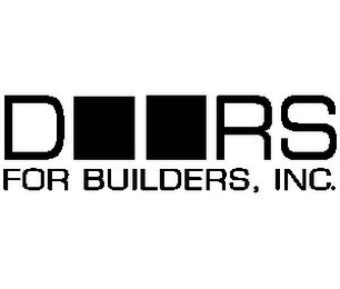 DOORS FOR BUILDERS, INC.